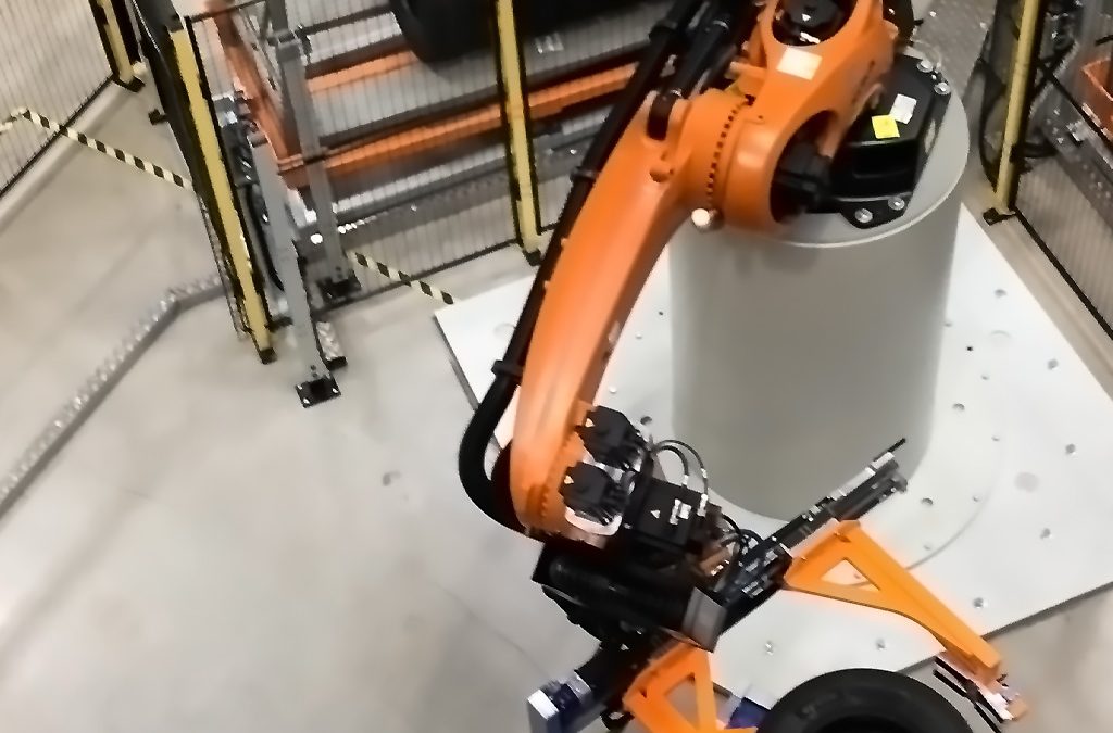 innovadora solución de automatización asistida por robot